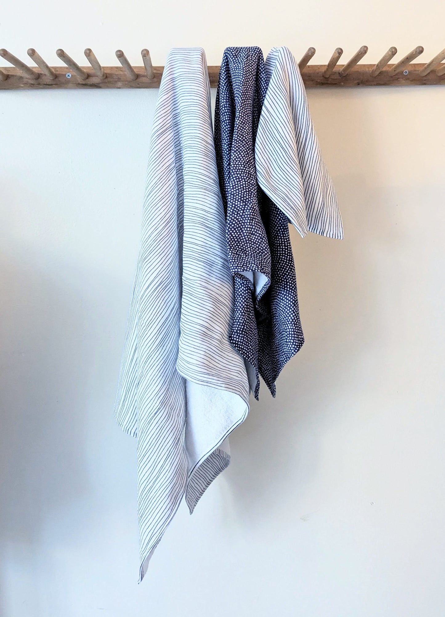 Japanese Fine Pattern Towel - Multiple Sizes - Stipes