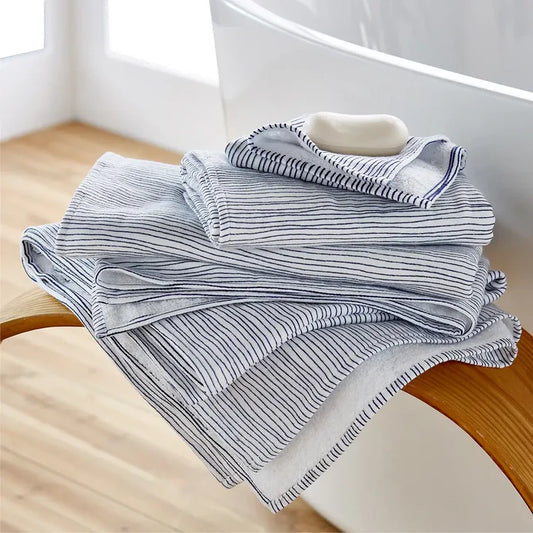 Japanese Fine Pattern Towel - Multiple Sizes - Stipes